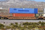 DTTX 785016-A with containers at Cajon CA. 9/17/2022.